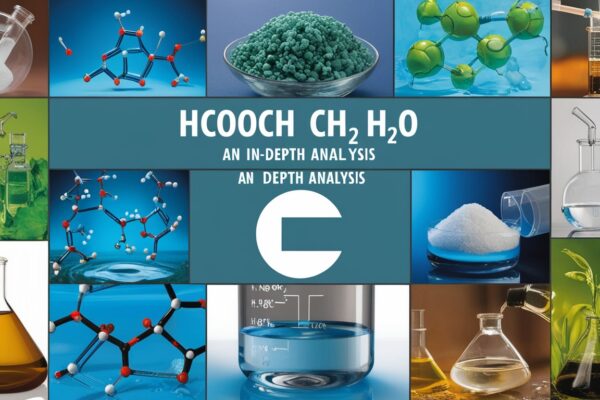 Hcooch ch2 h2o An In-Depth Analysis