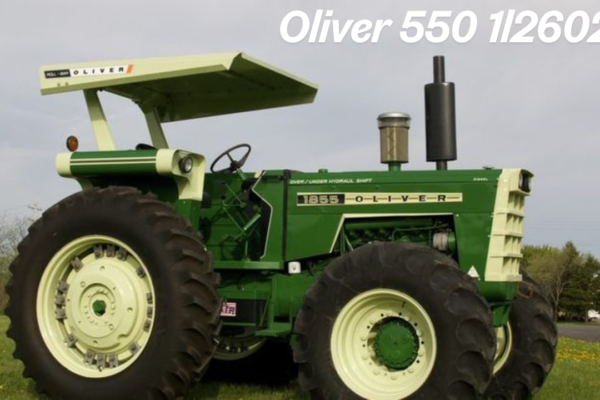 Oliver 550 1L2602 Tractor A Comprehensive Overview